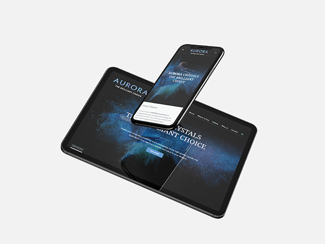 Aurora crysals website